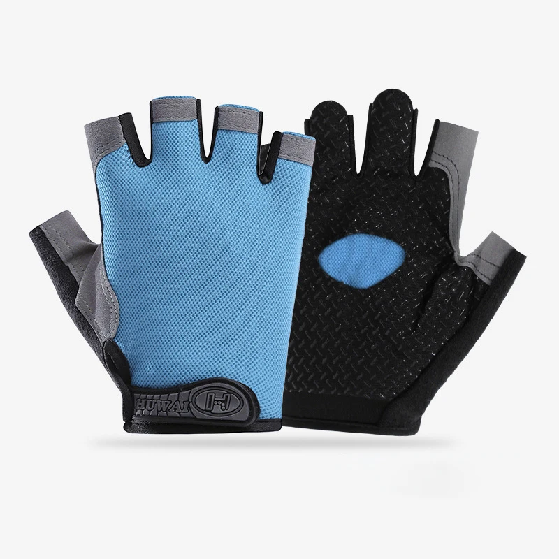 Männer Radfahren Fahrrad Handschuhe Halbe Finger Gym Handschuhe Frauen Handschuh Atmungsaktive Anti-slip