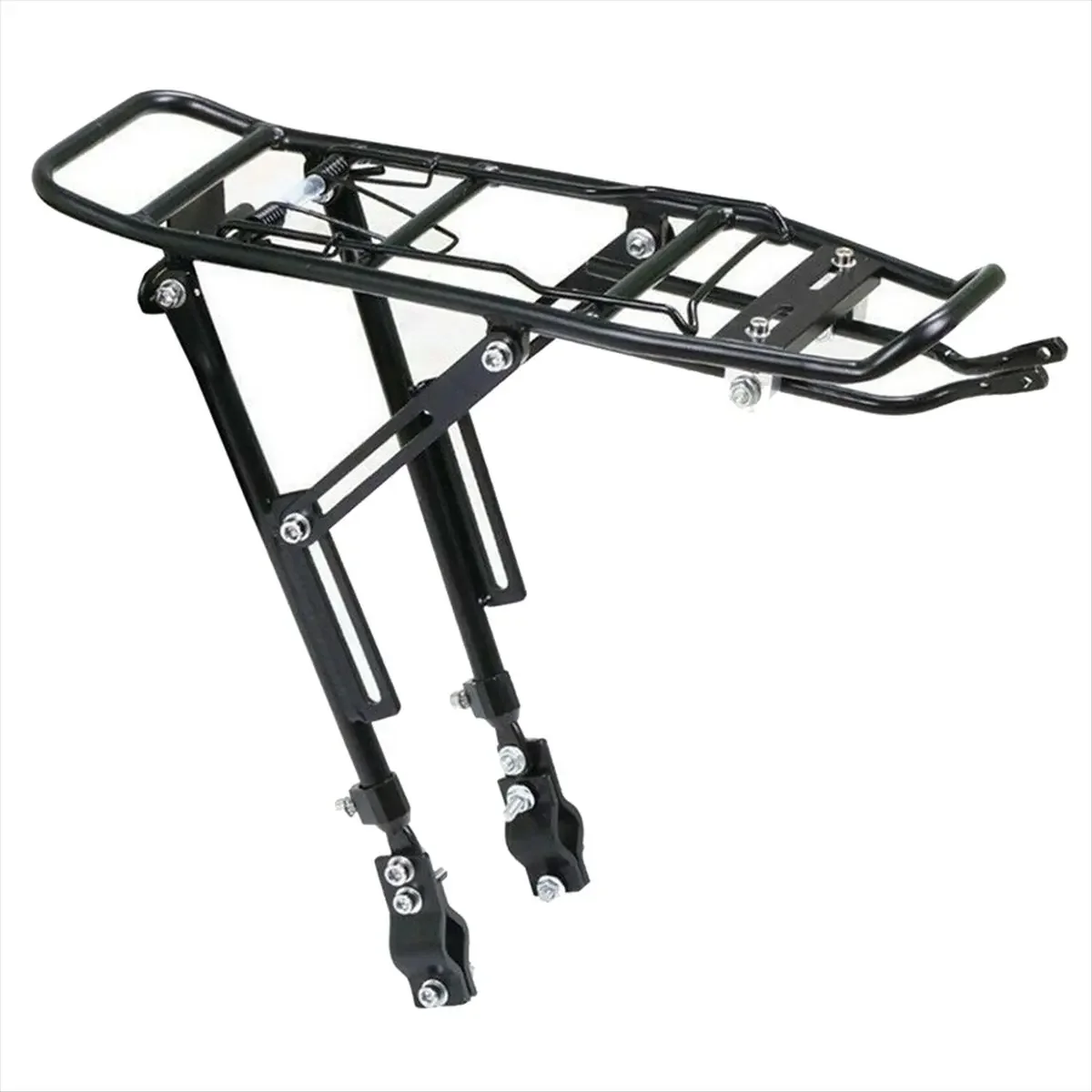 Fahrrad-Gepäckträger für den Hinterbau, Großraumiger Schnellspannträger, Zubehör für Mountainbikes & Falträder