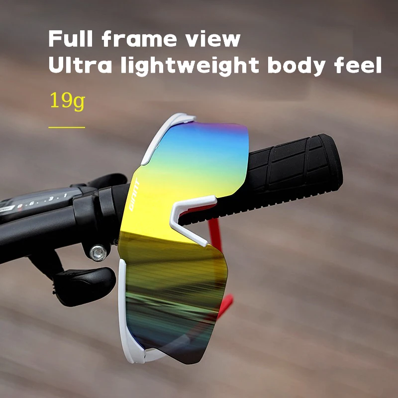 riesige neue Fahrradbrille, UV400-Schutz, beschlagfrei – Immagine 3