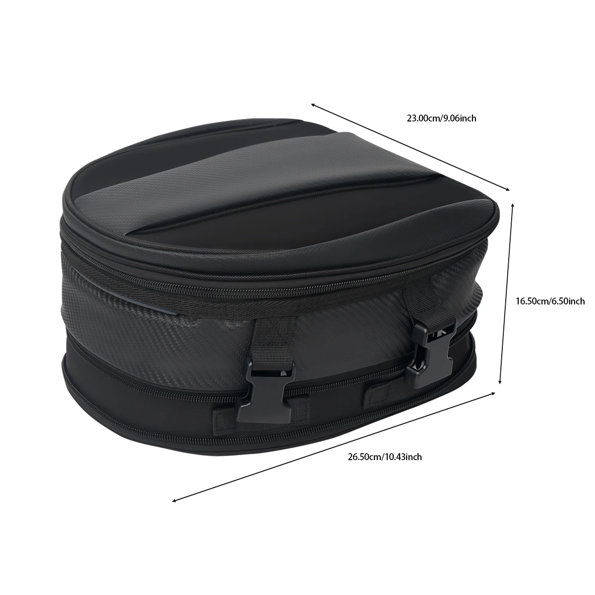 Universelle Motorrad-Hecktasche Sport-Gepäcktasche Satteltasche – Immagine 4