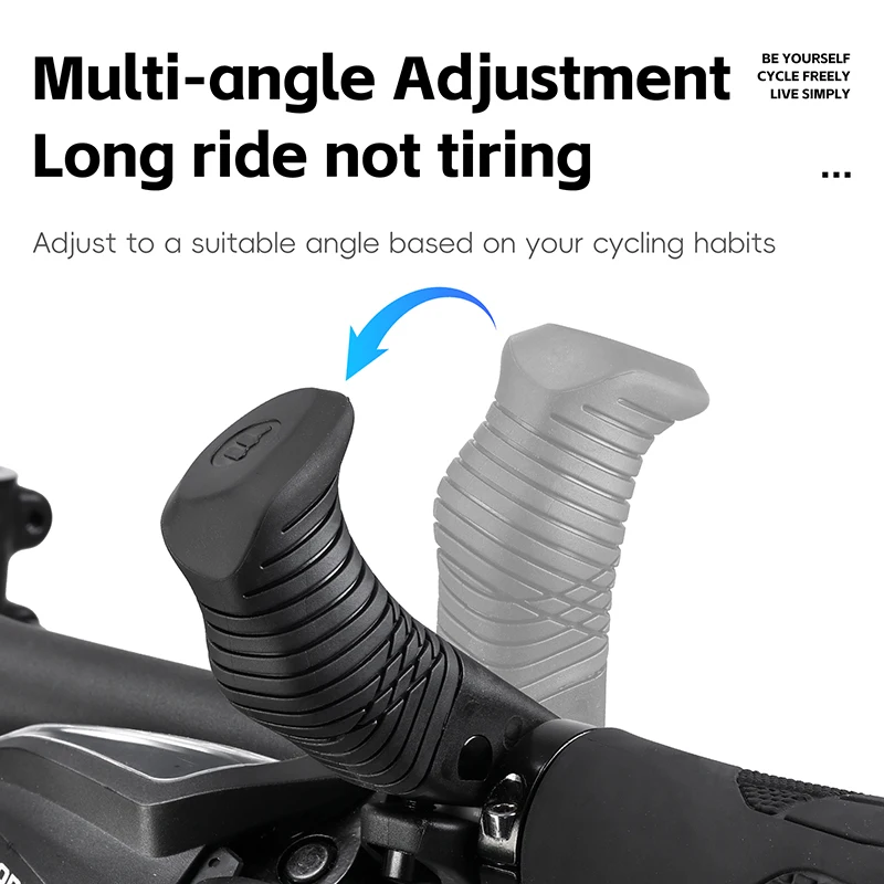 WEST BIKING Mountainbike-Lenkerenden, ergonomisch, rutschfest – Image 5