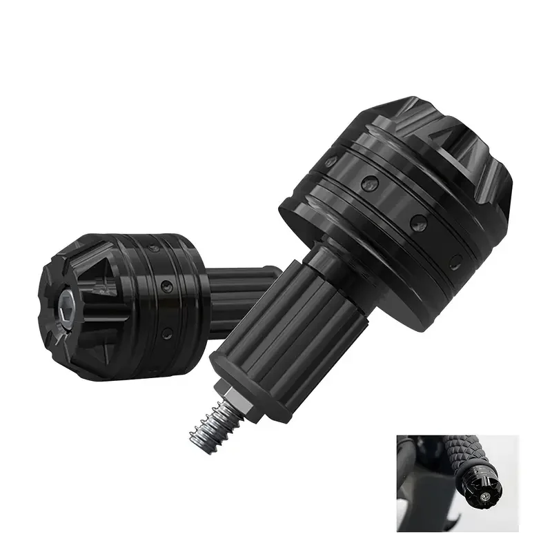 Motorrad Griff Bar Ends Griffe Motorrad Griff Bar Ends Stecker Griffe Motor Bike Griffe Zubehör (2 Stück)