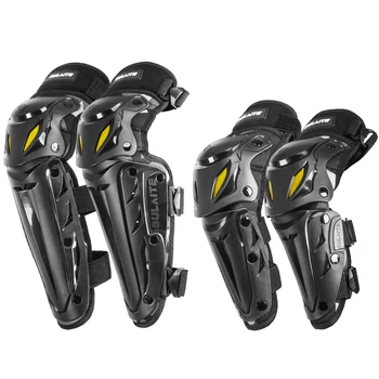 Motocross Knieschützer Moto Schutz Reiten Ellenbogenschutz Motorrad Off-Road Racing MTB Knieschützer