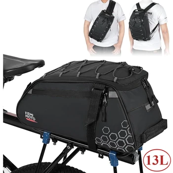 Fahrradtasche Hinten Fahrradträger Tasche 8L 13L PVC für Ebike Fahrrad Gepäckträger Tasche Fahrrad Stamm