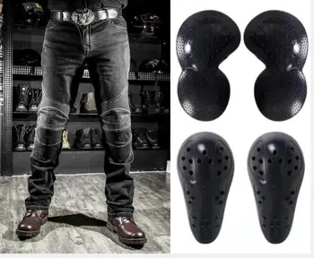 KOMINE Motorrad-Offroad-Hose/Motorrad-Rennhose/Ritterhose Motorradbekleidung mit Schutz M
