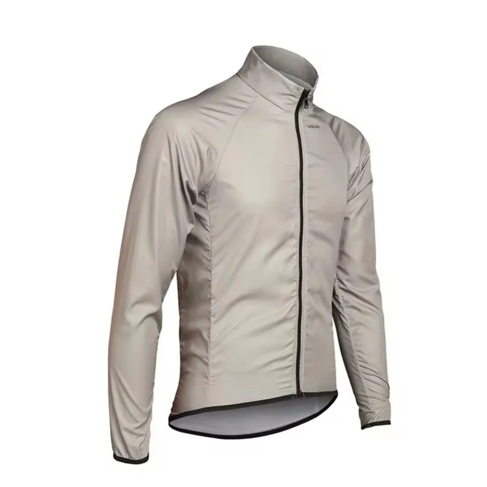 VOLER Radfahren, winddicht/wasserdicht, langärmelig, für Herren, Windschutz, Fahrrad-Regenjacke, leichte