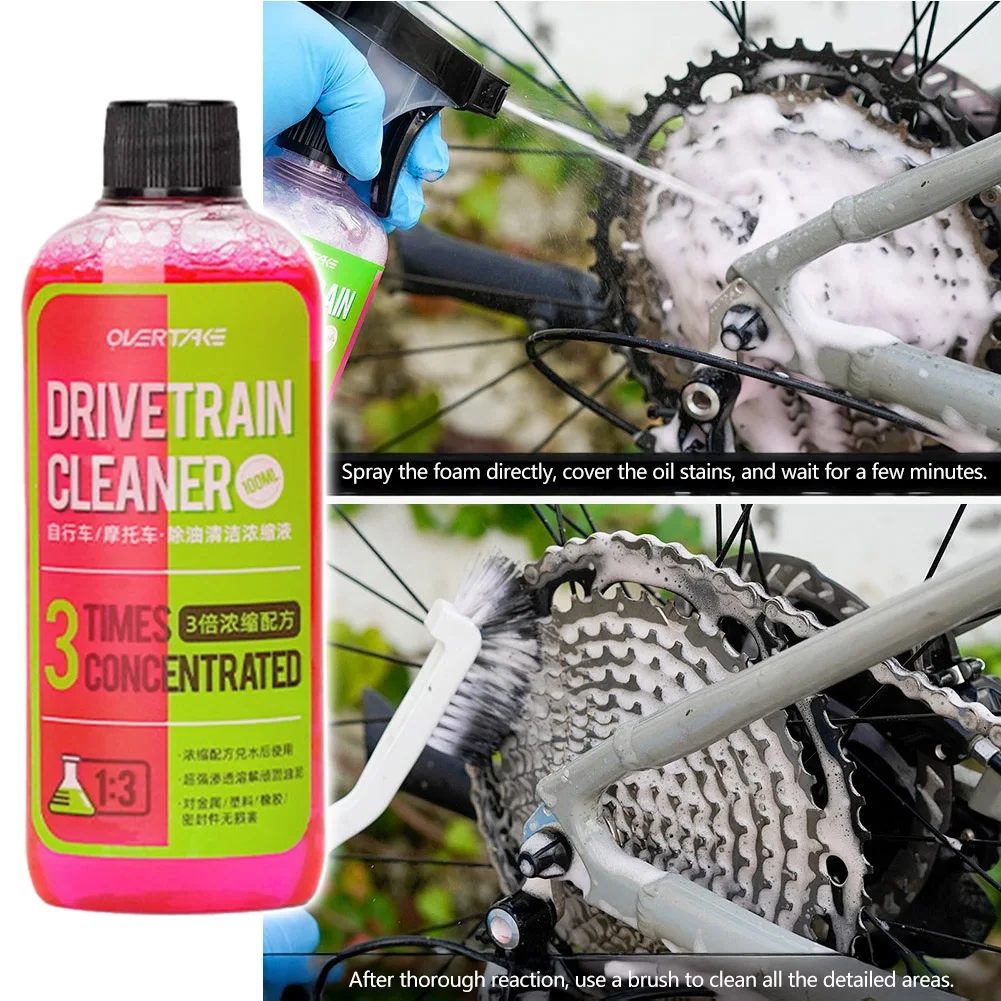 Fahrradkette Entfettungsöl Entfernung Reinigungsmittel Fahrradwartungszubehör 100 ml Professioneller