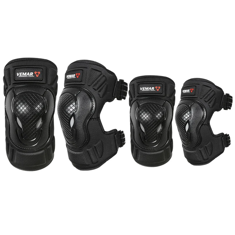 Vemar Motorrad Ellenbogen Knie Pads MTB BMX Wachen (4 Stück) – Bild 3