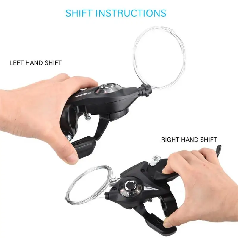 Mountainbike Shifter EF51-7 /EF51-8 MTBs Fahrrad Bremshebel Shifter – Image 3
