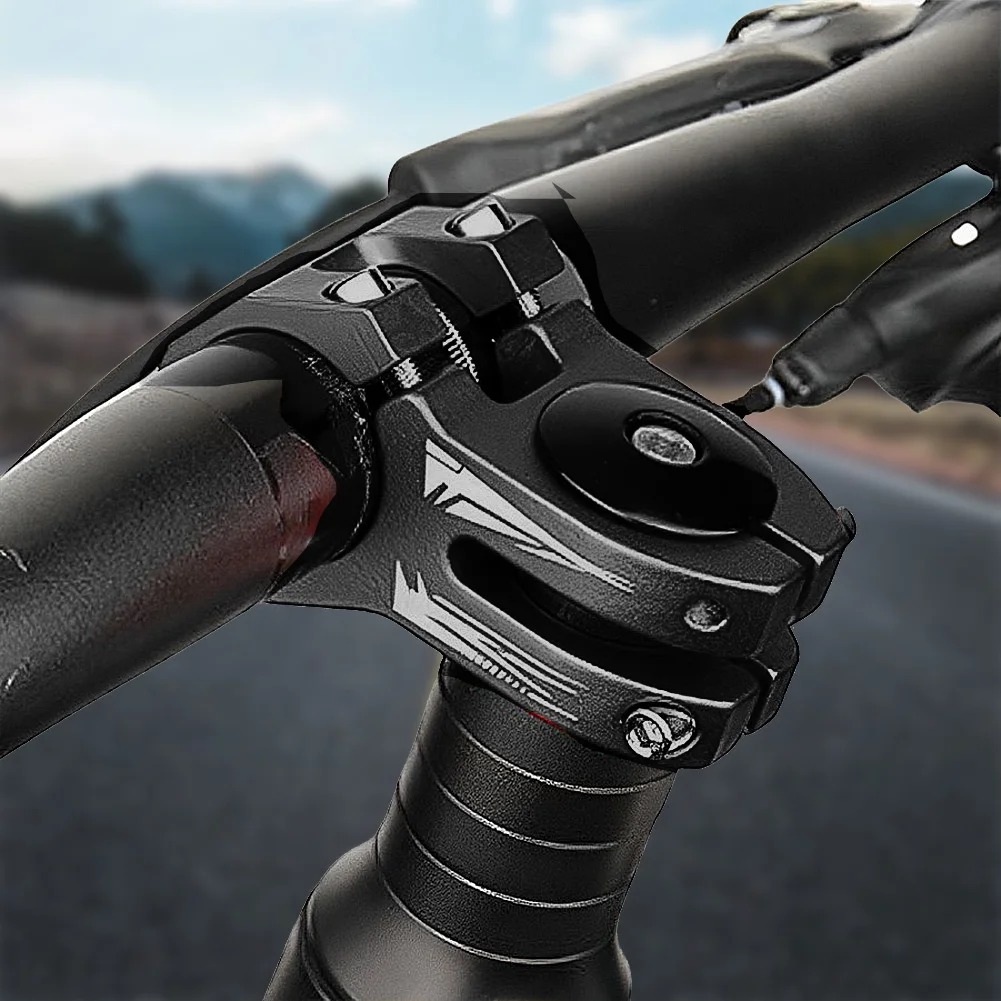 MTB Fahrrad Vorbau 31,8mm kurze Lenker Vorbau Aluminium legierung – Immagine 4