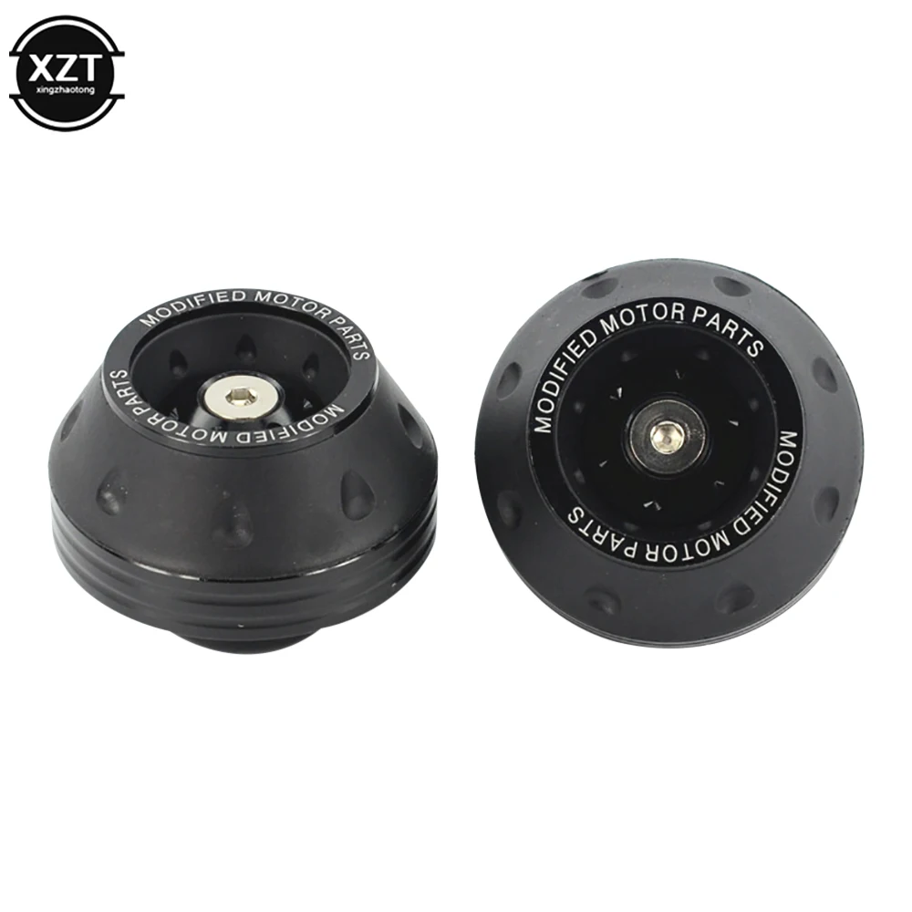 Motorrad Crash Protector Rad Schutz Pads Motorrad Motocross Reifen Rahmen Slider Bunte Moto (2 Stück)