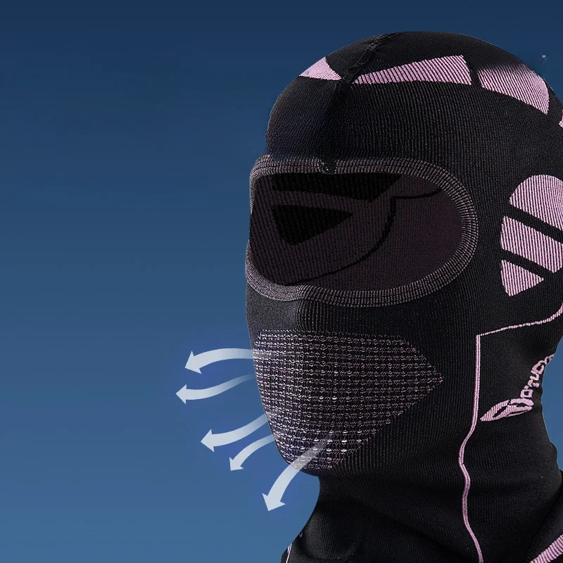 Winter Sturmhaube Maske Radfahren Caps für Männer Frauen Ski Warme – Immagine 5