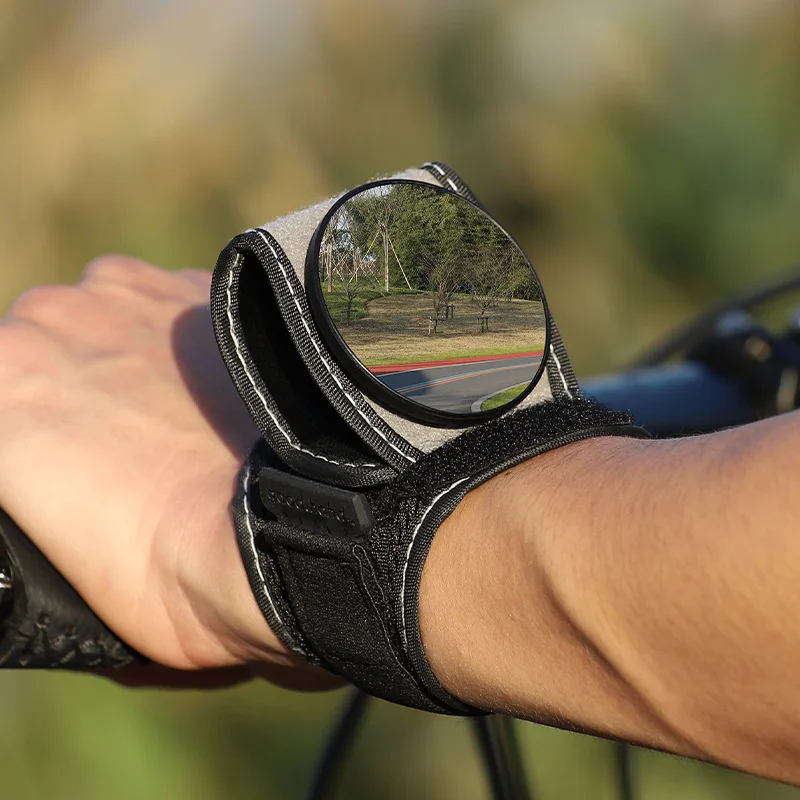 Fahrradspiegel Fahrrad Handgelenkspiegel Rückspiegel Armband Motorrad – Bild 4