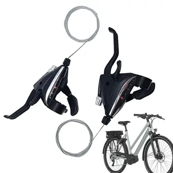 Mountainbike-Schaltwerk-Verbindung, Finger-Schalthebel, 3x9-Gang-Fahrrad-Schalthebel, Bremshebel
