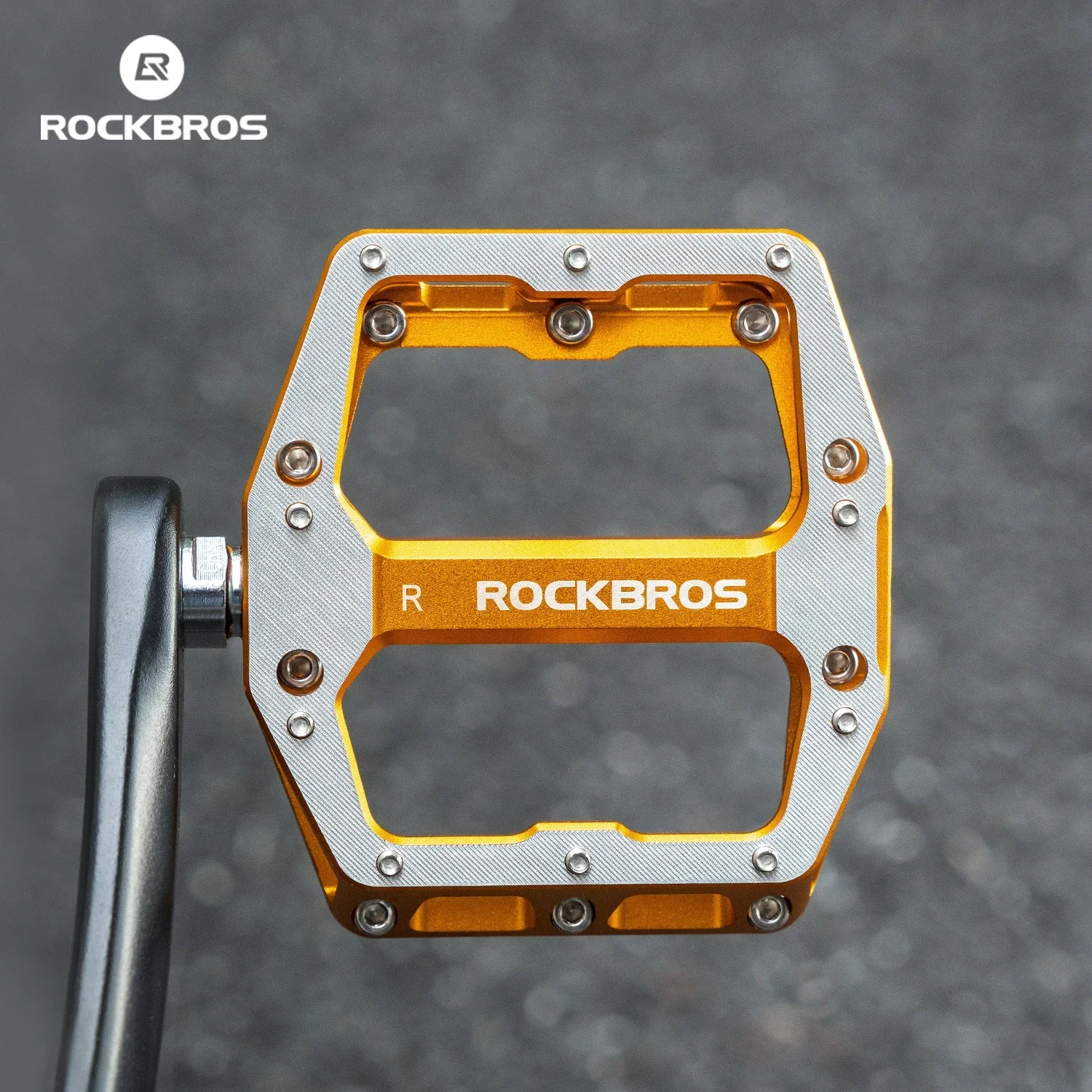 ROCKBROS Fahrradpedale, abgedichtetes Lagerpedal aus – Image 3