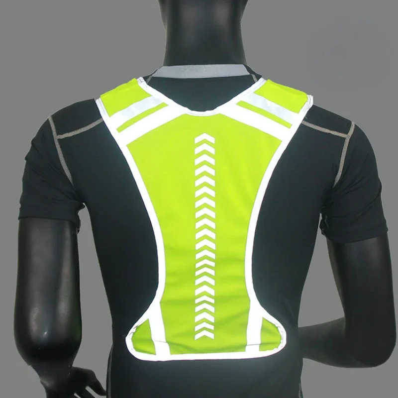 Reflektierende Fahrradweste, Hochsichtbare Sicherheitsjacke – Image 6