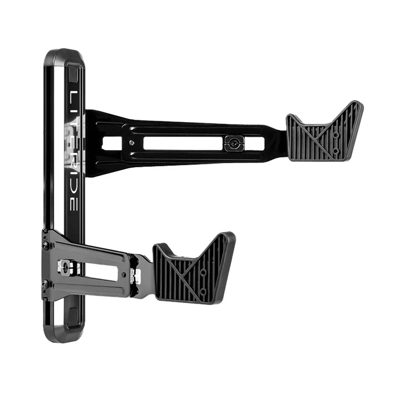 LITERIDE Fahrrad-Wandhalterung, horizontal, MTB, Rennrad, Aufhänger – Immagine 5