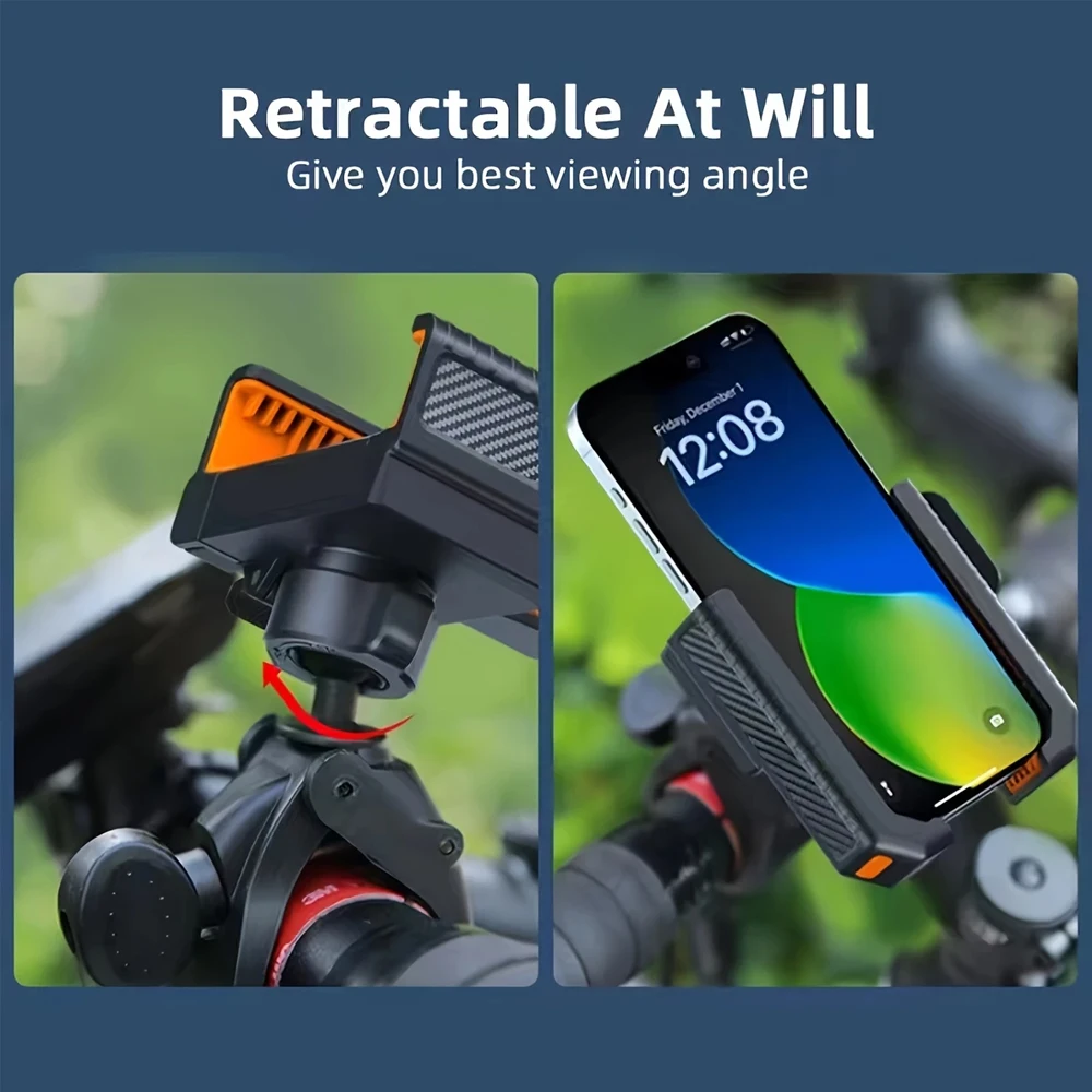 Fahrrad-Telefonhalter, Ständer, Fahrrad, Motorrad, Lenker – Image 4