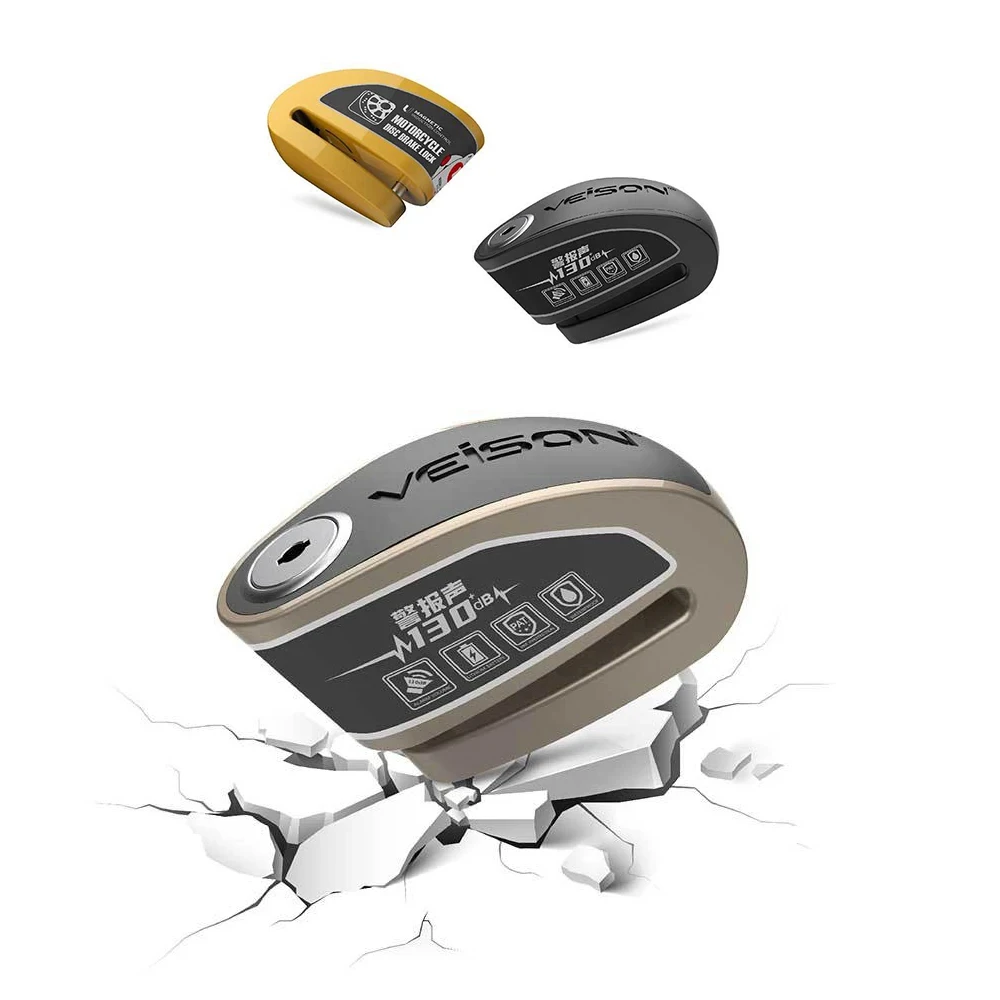 Motorrad Wasserdichtes Alarmschloss Fahrrad DiscLock Intelligenter – Image 3