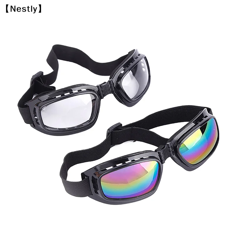 Schutzbrille, Motorradbrille, faltbare Brille, beschlagfrei, winddicht, sanddicht, Skibrille