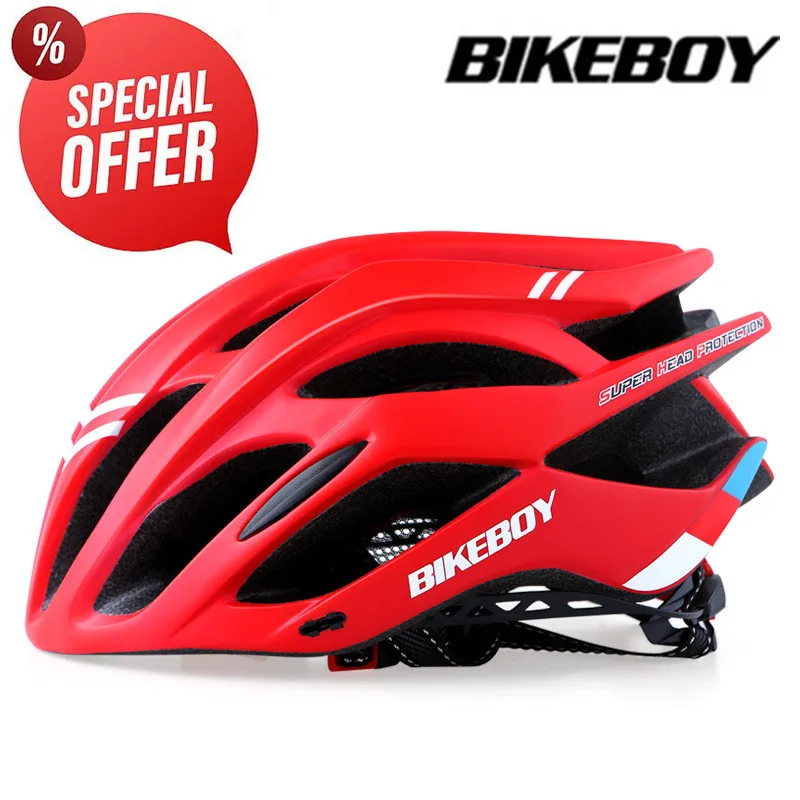 BIKEBOY Fahrradhelm Ultraleicht MTB Fahrradhelm Für Männer Frauen Mountainbike Sport Spezielle Fahrradhelme