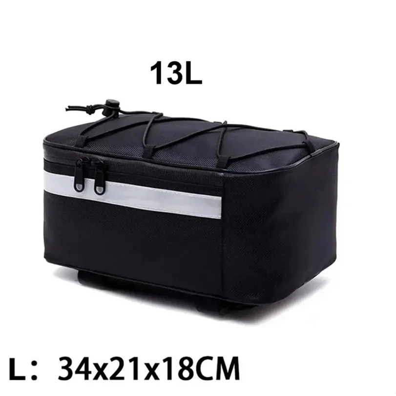 Tragbare Fahrrad-Gepäckträgertasche Fahrrad-Rücktasche 13L/9L/5L – Image 5