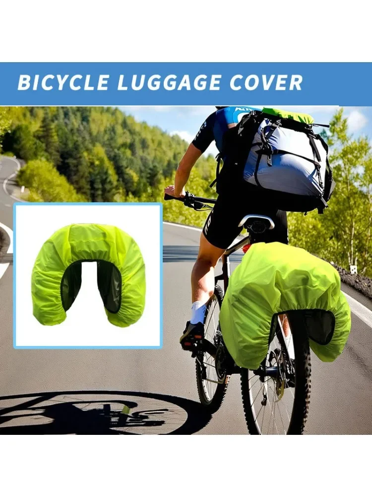 Fahrradpaket Regenschutz Mountainbike Rennrad Heckregal Tasche – Image 3