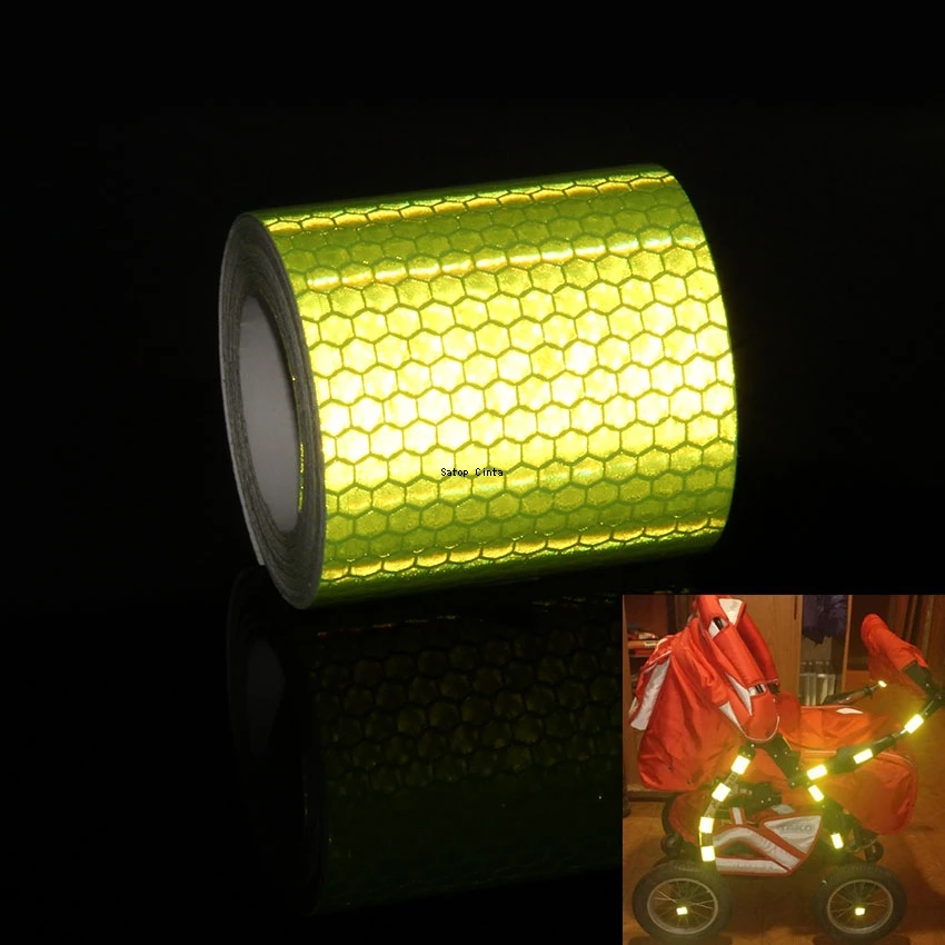 5 cm * 3 M Reflektierende Auto Aufkleber Im Freien Wasserdichte – Immagine 3