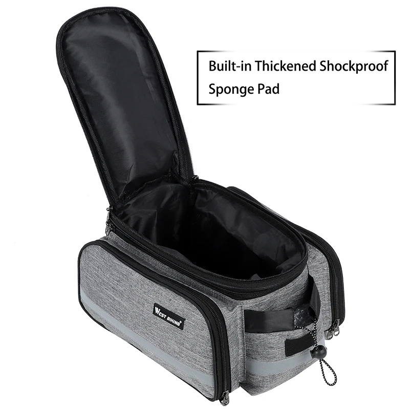 WEST BIKING Fahrrad-Gepäckträgertasche, 15-20 l, großes – Image 4