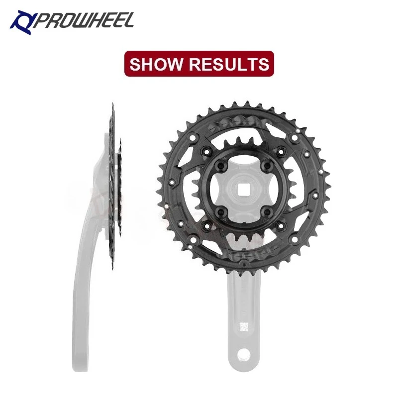 PROWHEEL MTB Fahrradkettenblatt 64/96/104BCD Kettenrad Stahl/Legierung – Image 3