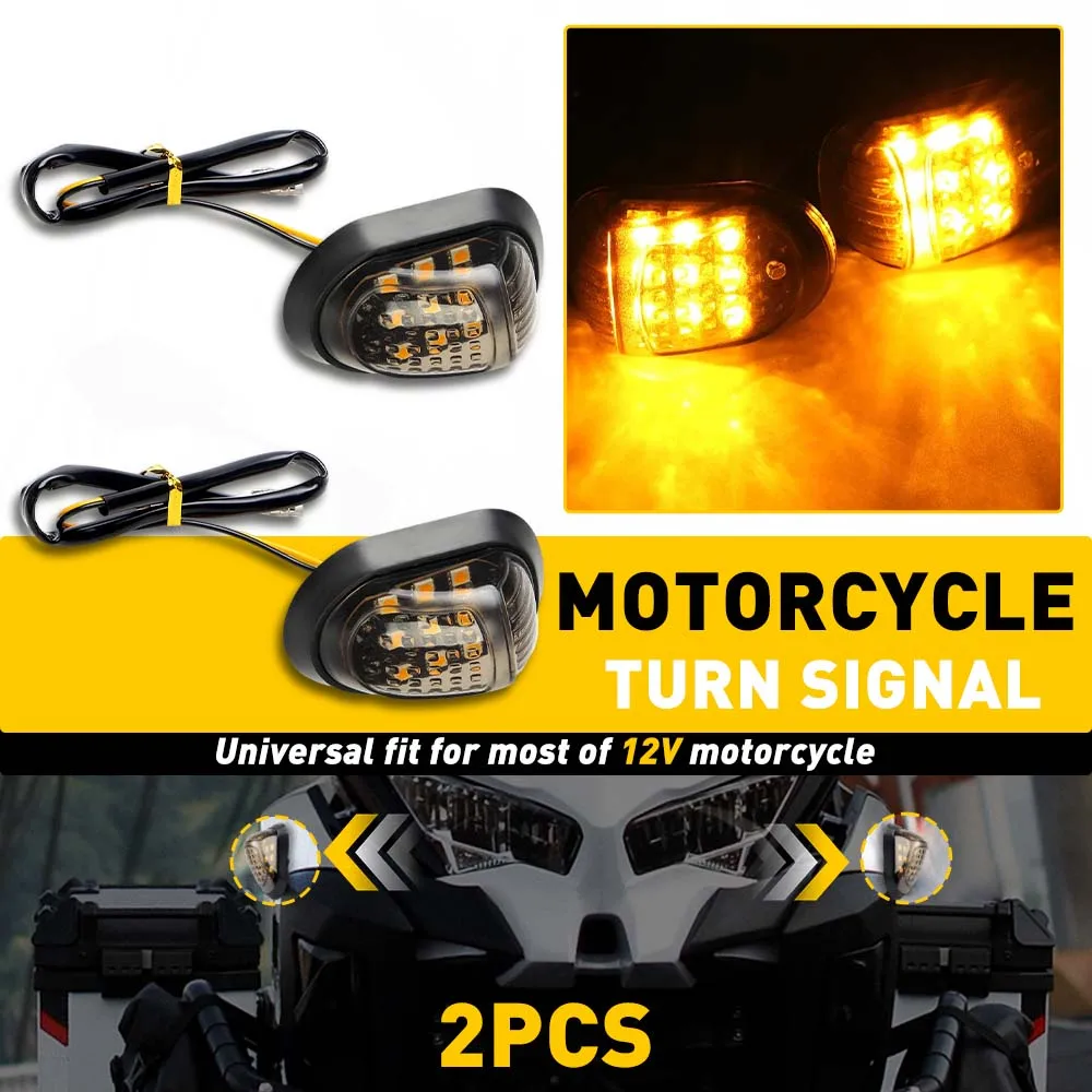 Motorrad LED Blinker Schwanz Stop Indikatoren Blinker Rücklicht Universal Fit Für 12V Motorräder IP68