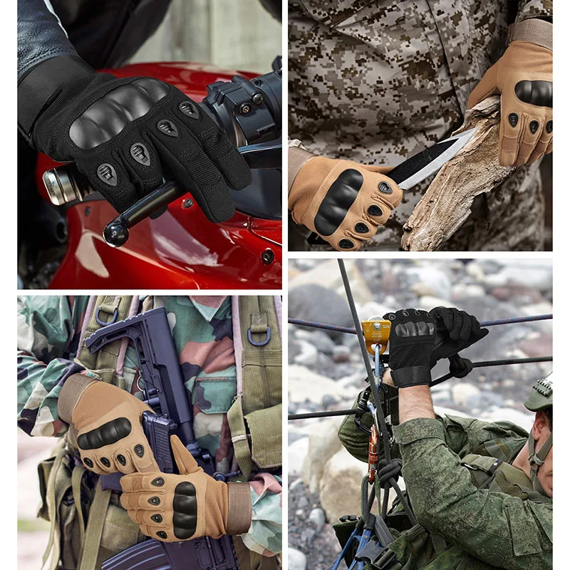 Motorradhandschuhe mit Touchscreen-Funktion, Atmungsaktive – Bild 5