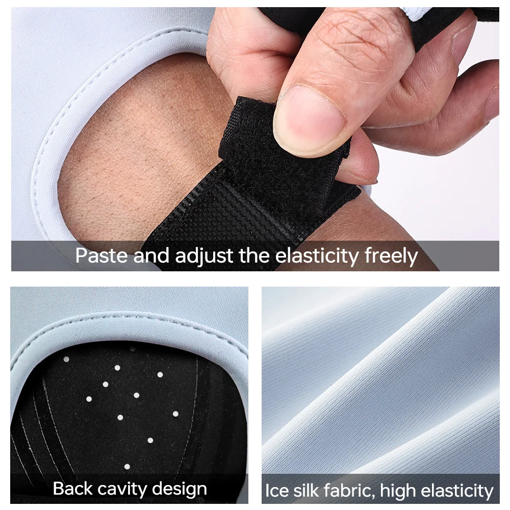 Halbfinger-Fahrradhandschuhe für Herren und Damen – Immagine 3