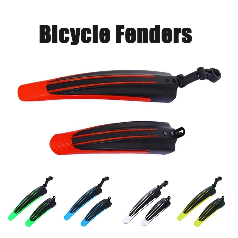 Fahrrad kotflügel Splash Fender Guard Set Mountainbike hinten vorne Kotflügel Radfahren Reiten (2 Stück)