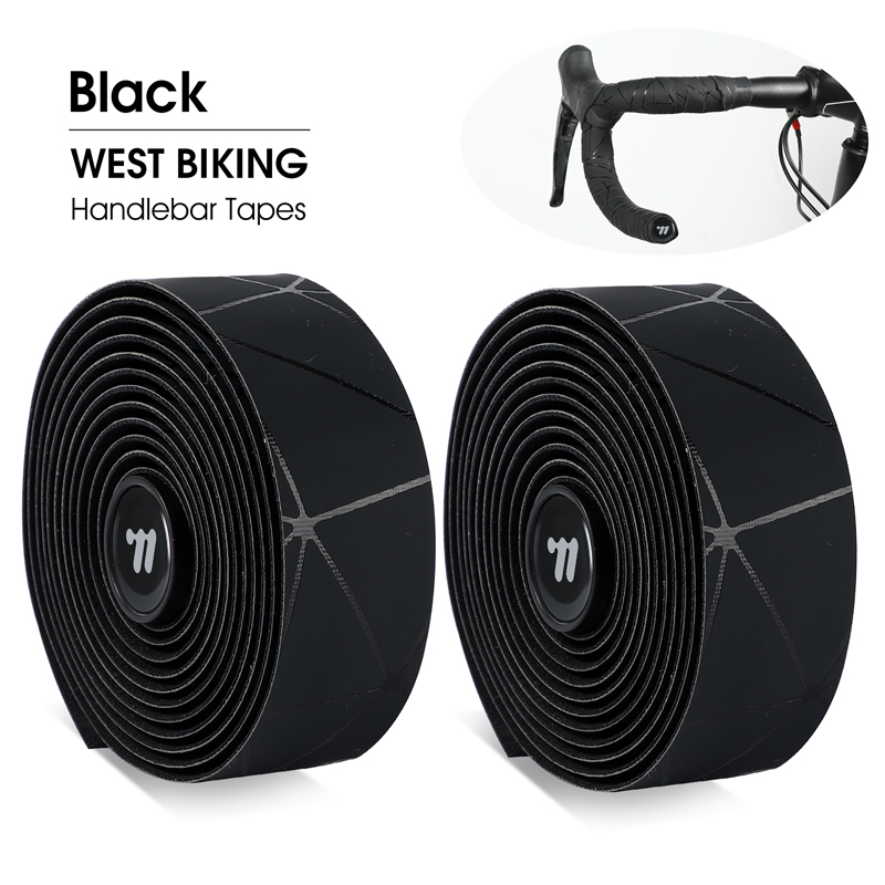 WEST BIKING Fahrradlenkerband, weiches EVA-PU-Fahrradlenkerband, professionelles Radfahren, Dämpfung