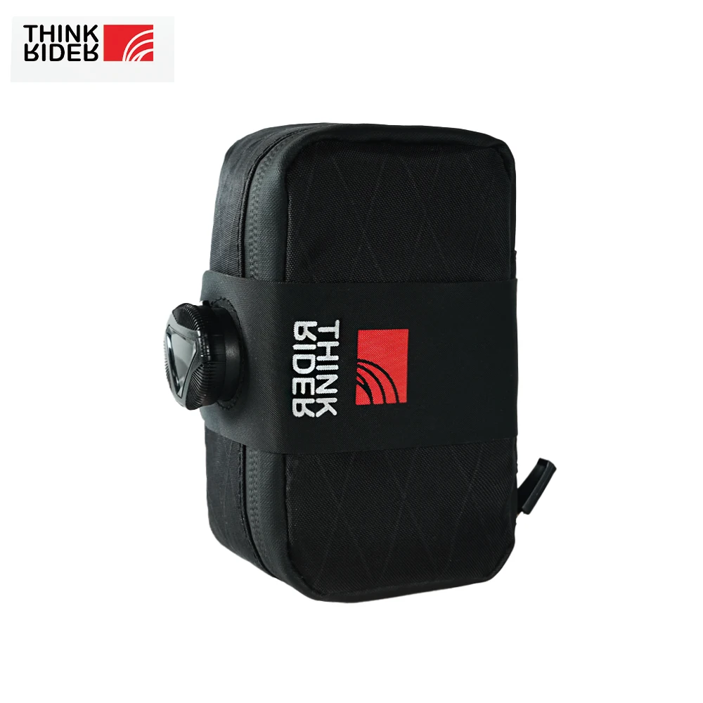 ThinkRider Fahrrad-Satteltasche, 0,5 l, tragbare Mini-Hecktasche, MTB – Bild 6