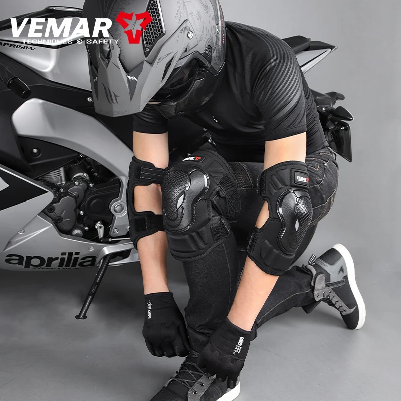 Vemar Motorrad Ellenbogen Knie Pads MTB BMX Wachen (4 Stück) – Bild 6
