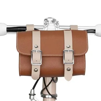 Universal Retro Fahrrad Anhänger Vorne Hinten Mountainbike Pendler Fahrrad Dekorative Tasche Radfahren
