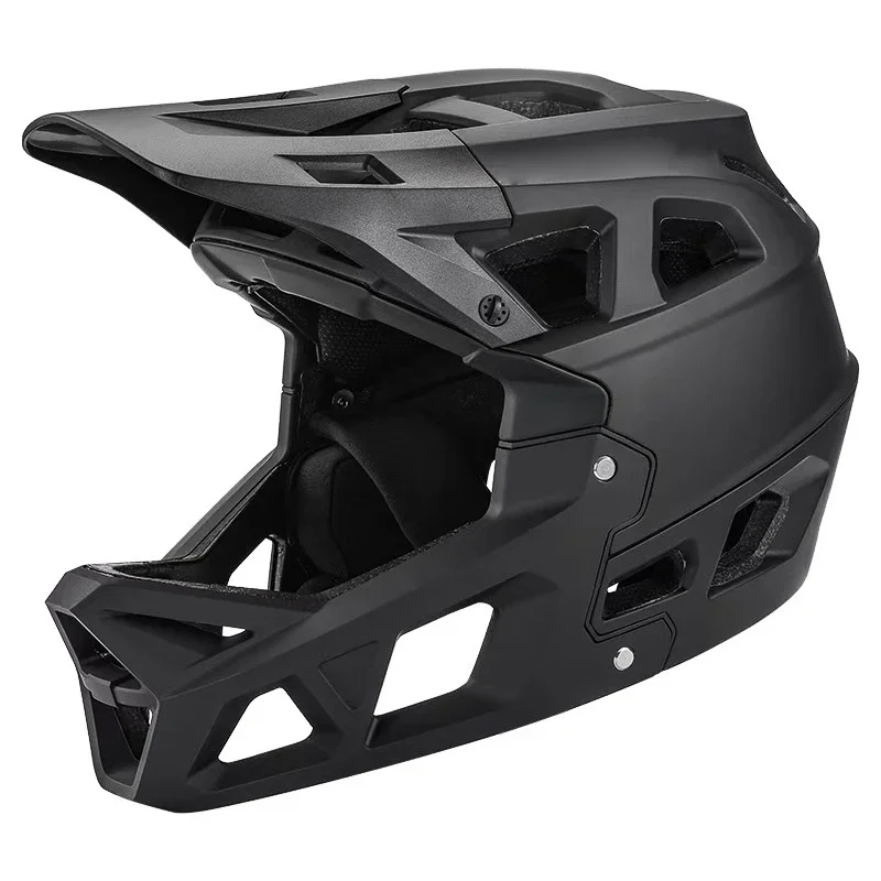 Integraler MTB-Fahrradhelm für Herren und Erwachsene, DH BMX, Off-Road-Integralhelm, Downhill-MTB