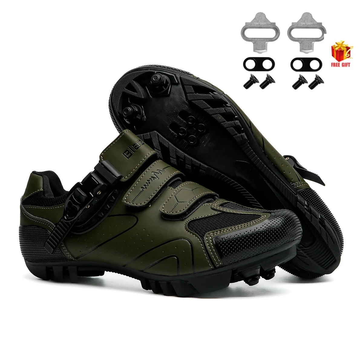 Fahrradschuhe MTB Herren Mountainbike-Schuhe Damen Rennrad-Sportschuhe – Image 6