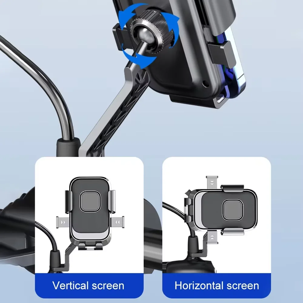 Universelle Fahrrad-Handyhalterung 360 ° Drehbarer Handyhalter – Image 6