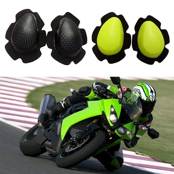 Motorrad Knie Sliders Schutz Abdeckung Motocross Motorrad Racing Radfahren Sport Fahrrad Schutzausrüstung