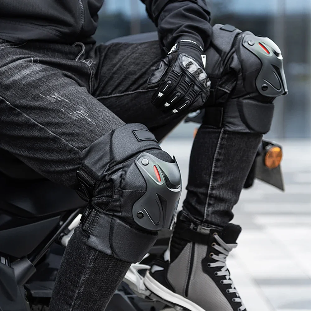 1 Paar schützende Motorrad-Knieschützer, Ellenbogenstütze – Bild 6