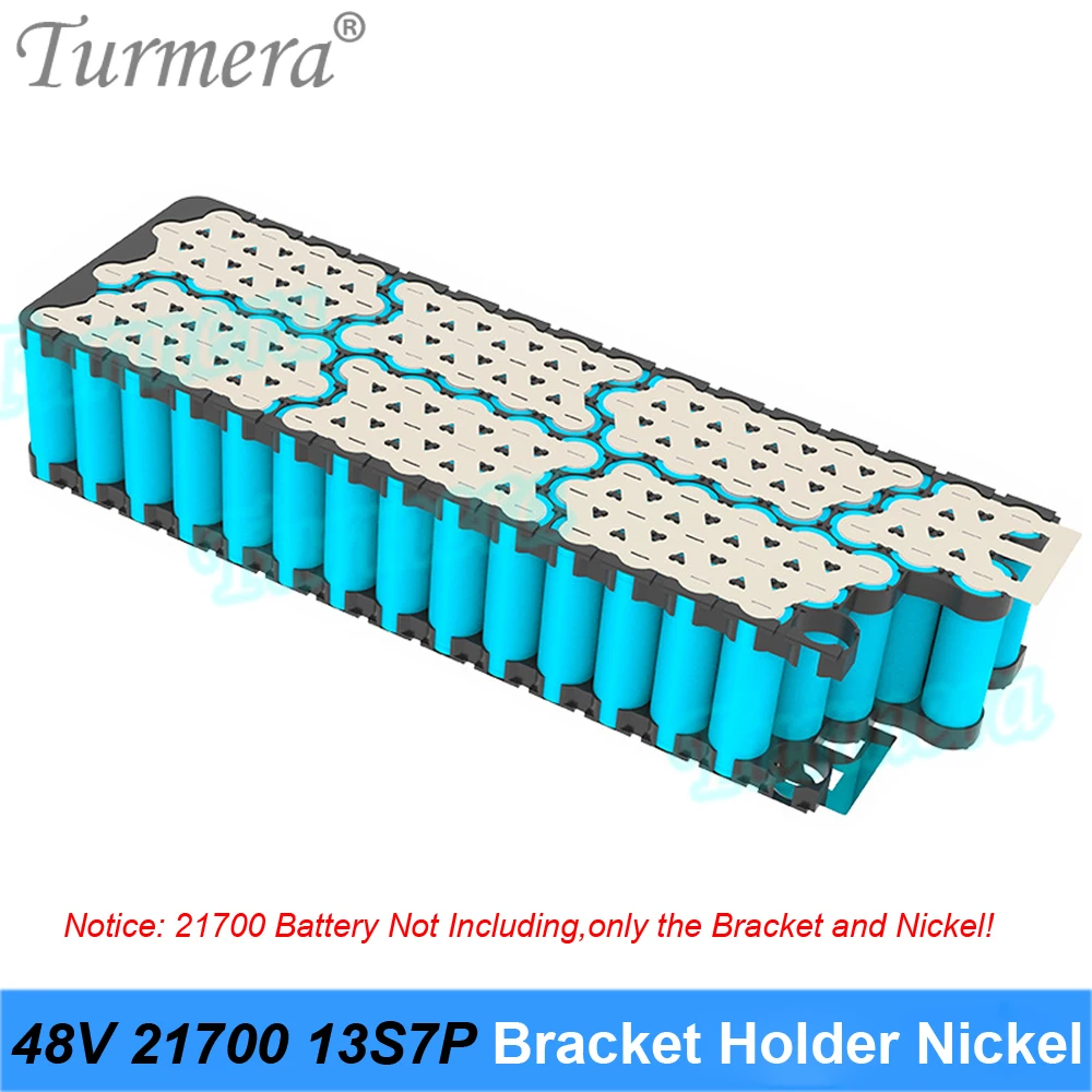 Turmera 48V 52V 60V 21700 E-Bike Batterie halter mit Nickel 13 s6p 13 – Bild 3