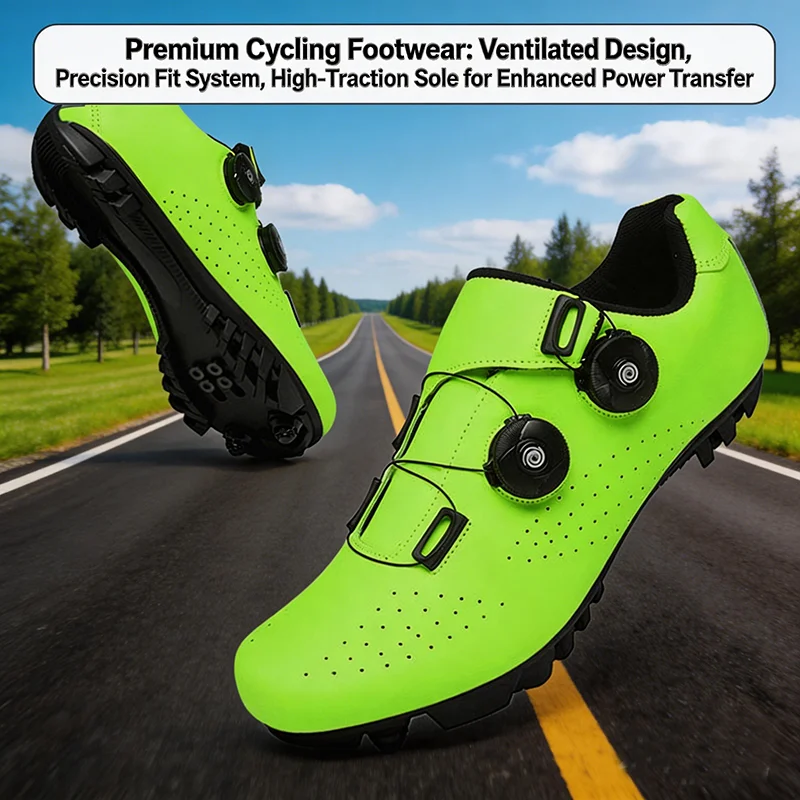 MTB Mountain Road Bike Schuhe mit Schloss, atmungsaktiv, rutschfest – Image 6