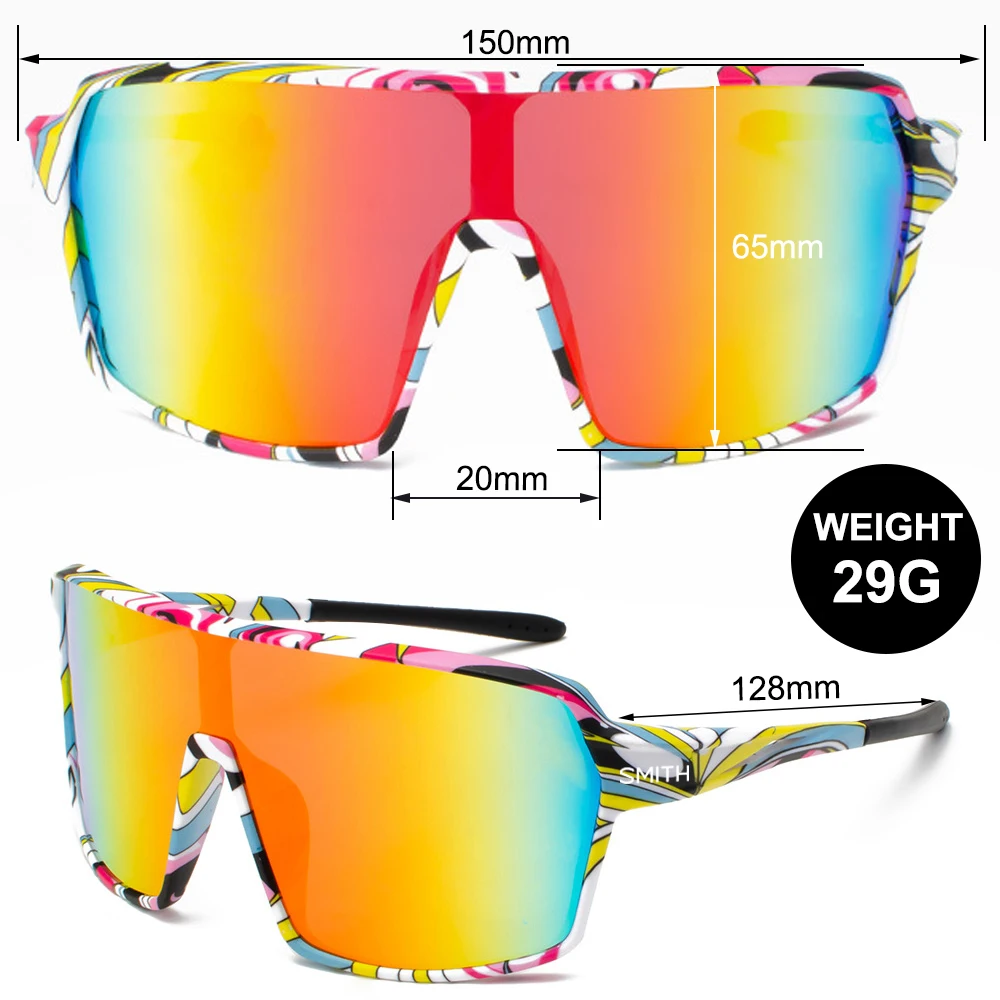 Marke Polarisierte Sonnenbrille Radfahren Gläser Mode für Männer – Immagine 6