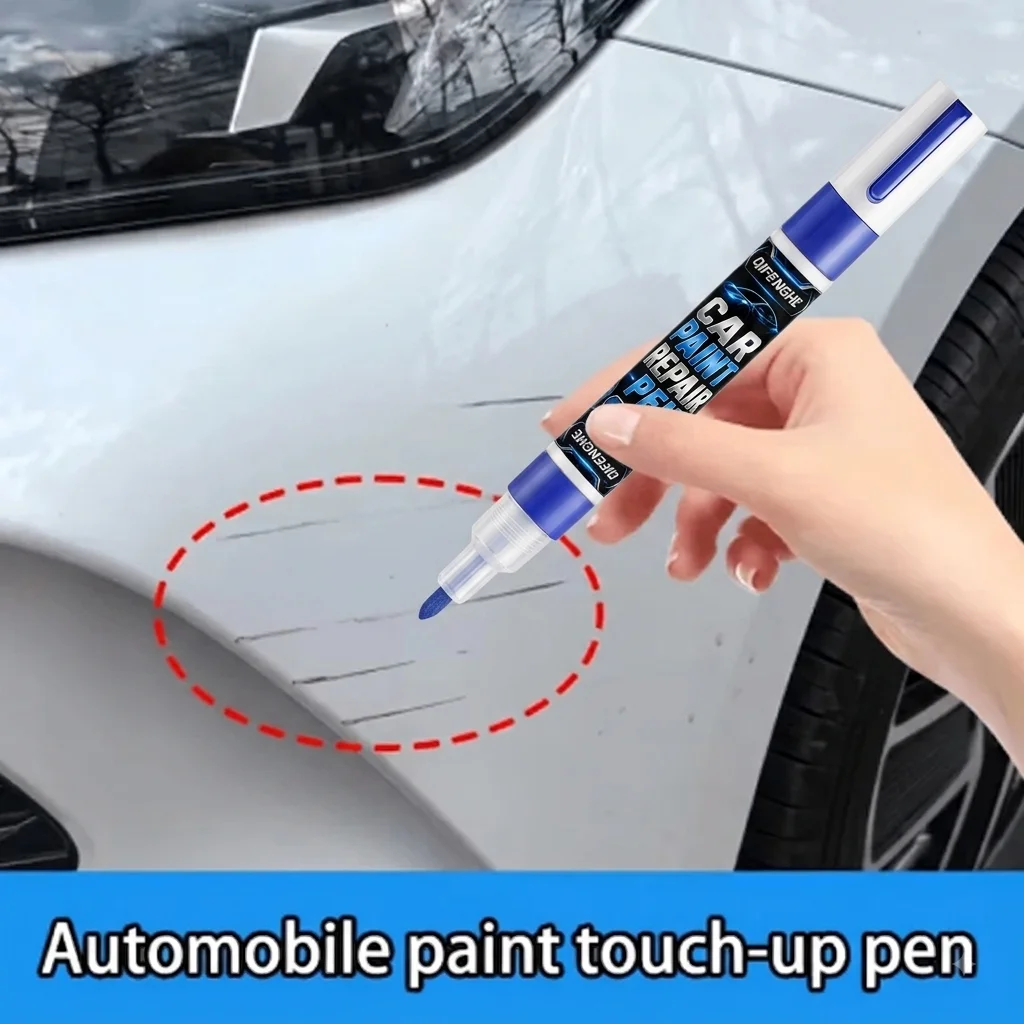 Auto-Reparaturstift Weiß, Kratzer-Reparaturpinsel, Farbabstimmung, DIY-Reparatur für Auto, LKW, SUV, Motorrad