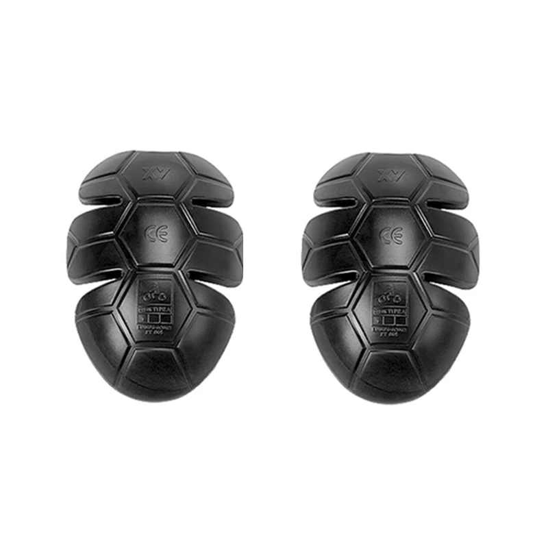 Motorrad Jacke Hosen Einsatz Schutzausrüstung CE Hohe Elastizität Gummi Ellenbogen Schulter Knie Pads Motorrad