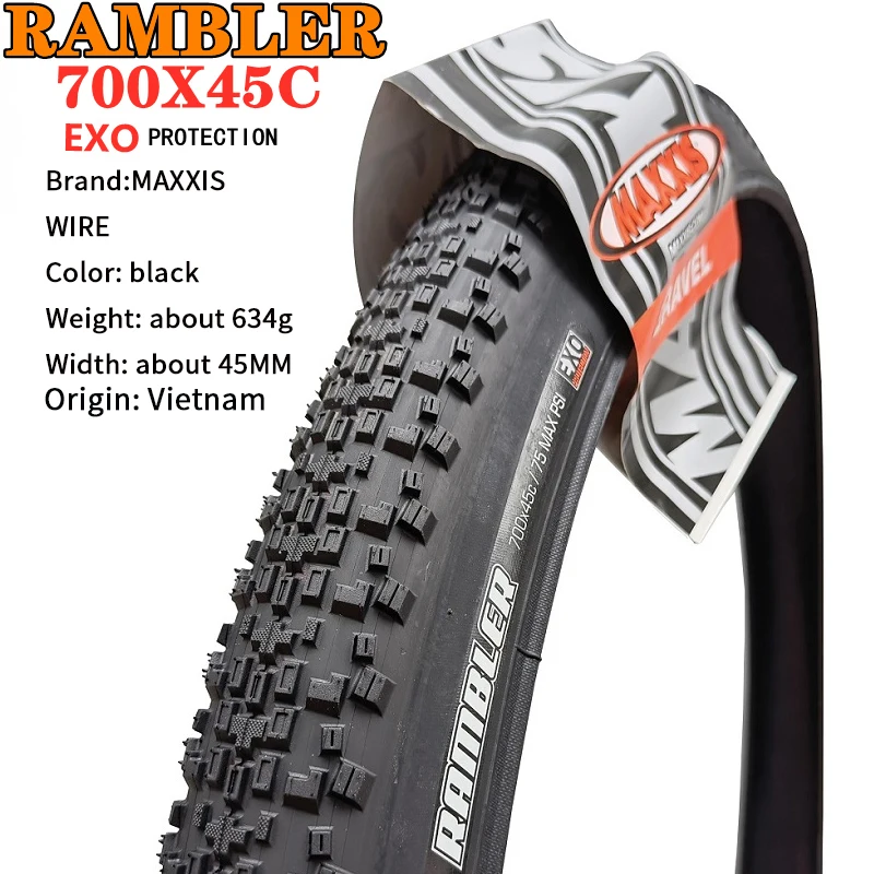 GRAVEL RAMBLER GMTB FAHRRADREIFEN DES Fahrradreifens 700X40C 700X45C – Image 3