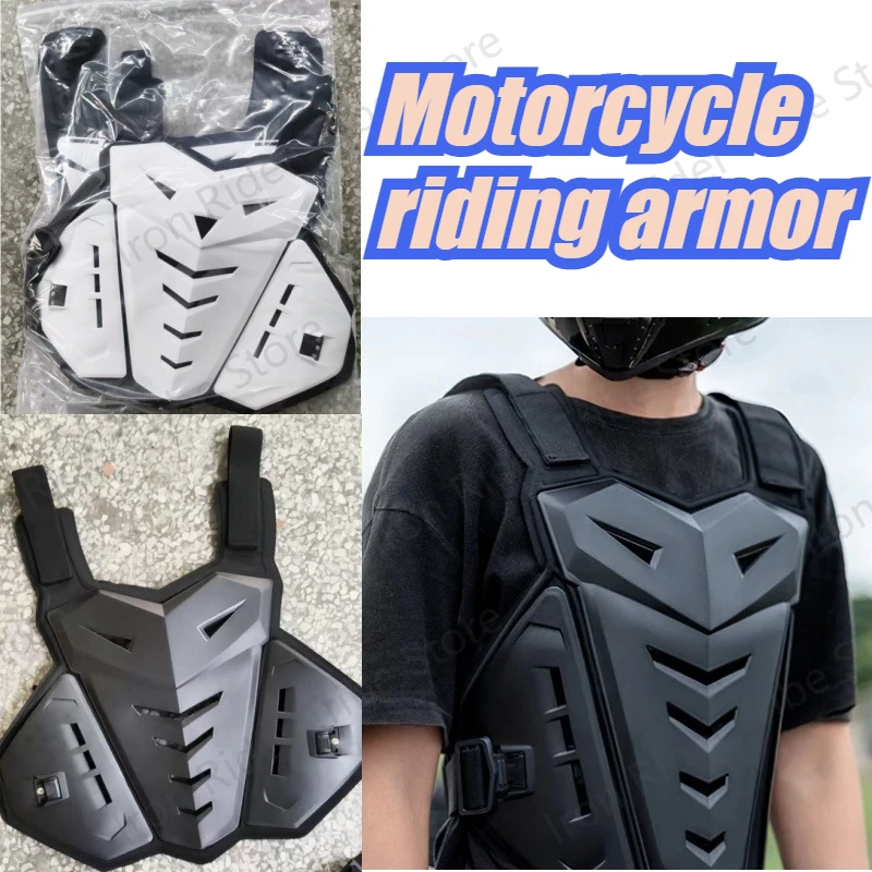 Motocross-Körperschutz Motorradjacke Motocross-Motorradweste Rücken – Bild 3
